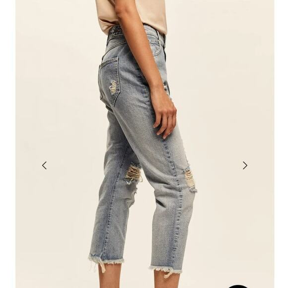 SER.O.YA Omar Drop Crotch Boyfriend Jeans Size 28 NWT - Picture 3 of 10